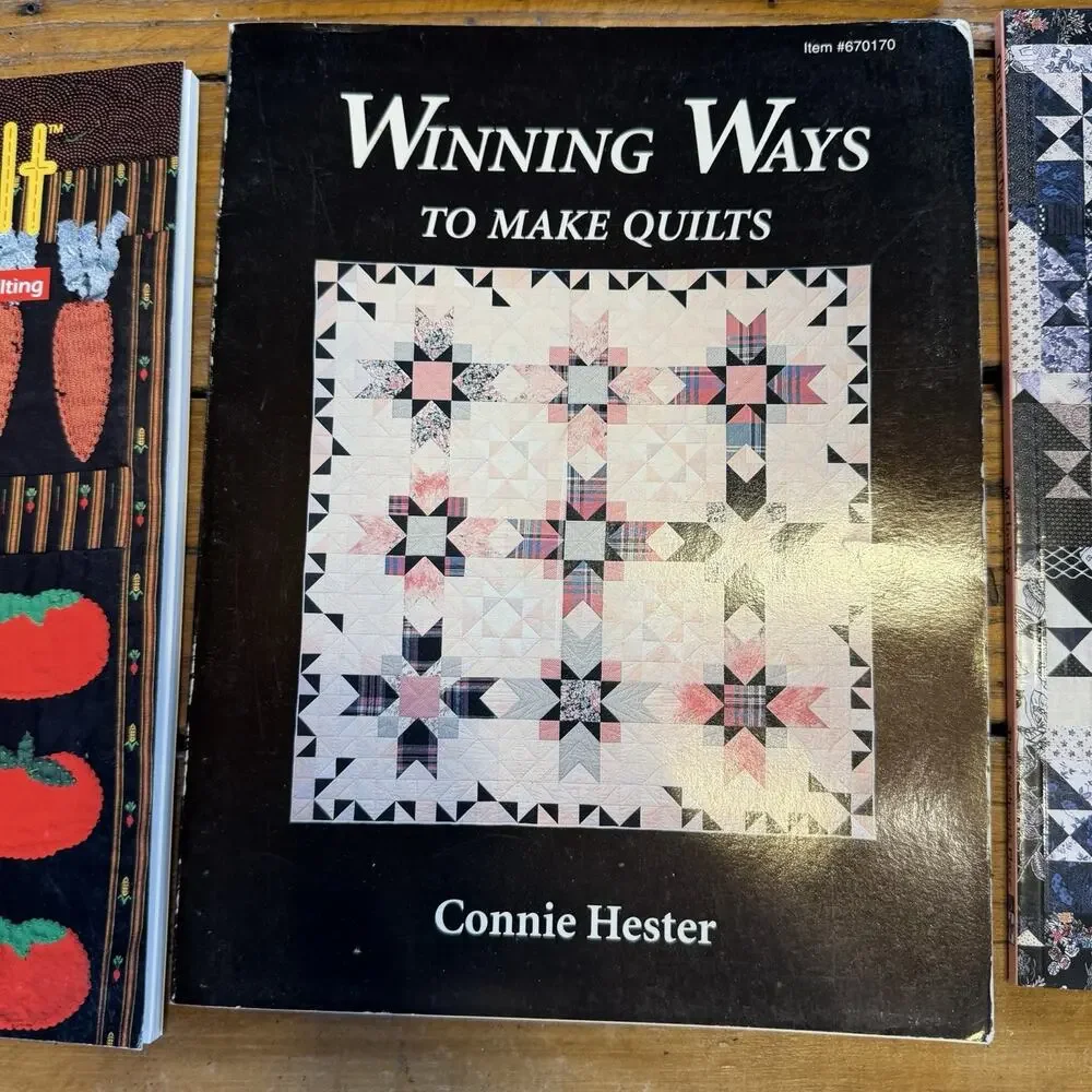 Lot 6 Quilting Books Bargello Applique Patchwork Patterns Judy Hopkins McCloskey